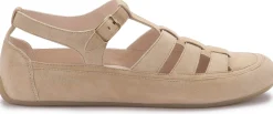 Sandalen|Candice Cooper Sandale in Übergrößen Beige