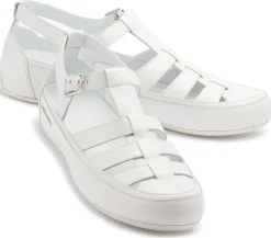 Sandalen|Candice Cooper Sandale in Übergrößen Weiß