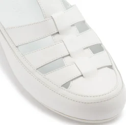 Sandalen|Candice Cooper Sandale in Übergrößen Weiß