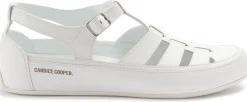 Sandalen|Candice Cooper Sandale in Übergrößen Weiß