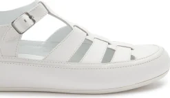Sandalen|Candice Cooper Sandale in Übergrößen Weiß
