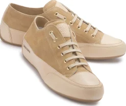 Sneaker|Schnürschuhe|Candice Cooper Sneaker in Übergrößen Beige