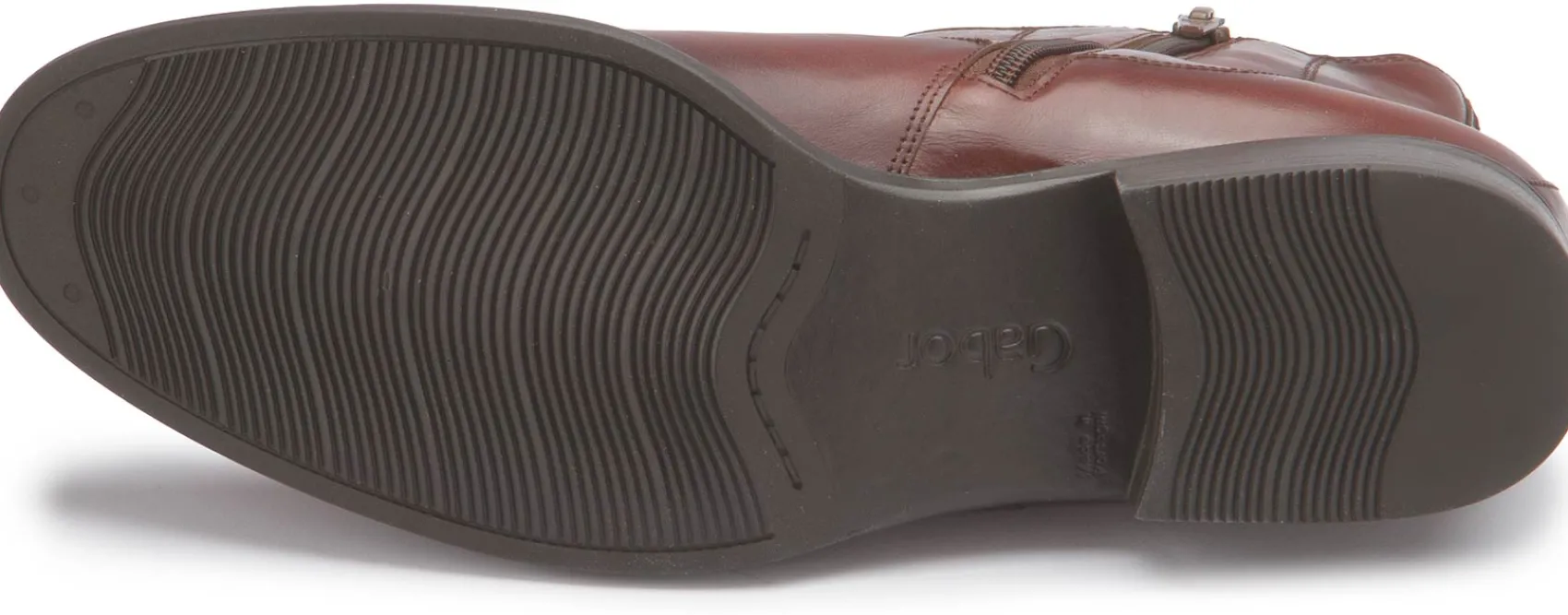 Stiefeletten|Gabor Chelsea Boot in Übergrößen Braun