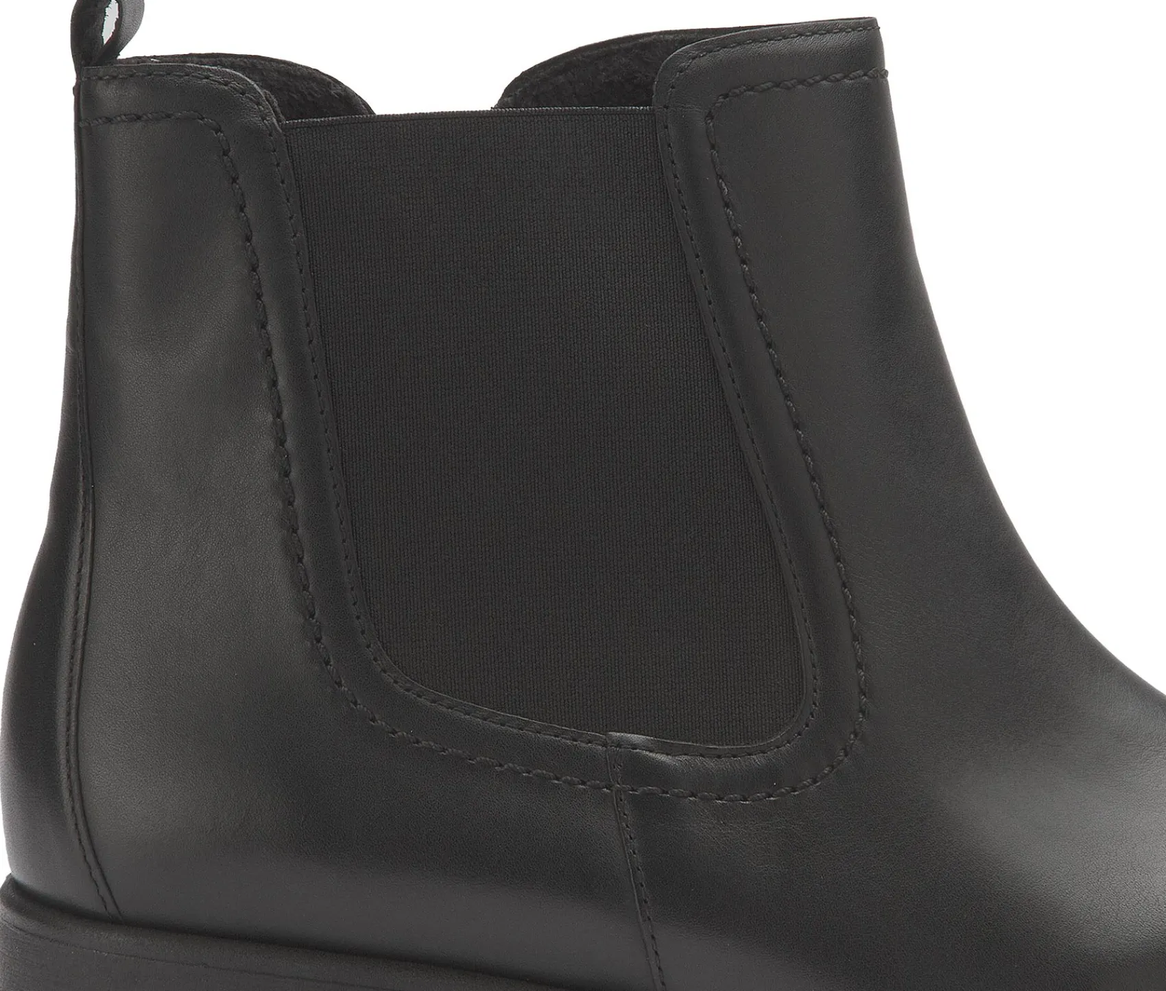 Stiefeletten|Gabor Chelsea Boot in Übergrößen Schwarz
