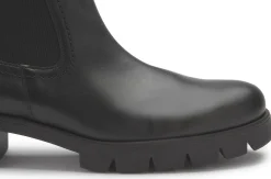 Stiefeletten|Gabor Chelsea Boot in Übergrößen Schwarz