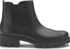 Stiefeletten|Gabor Chelsea Boot in Übergrößen Schwarz