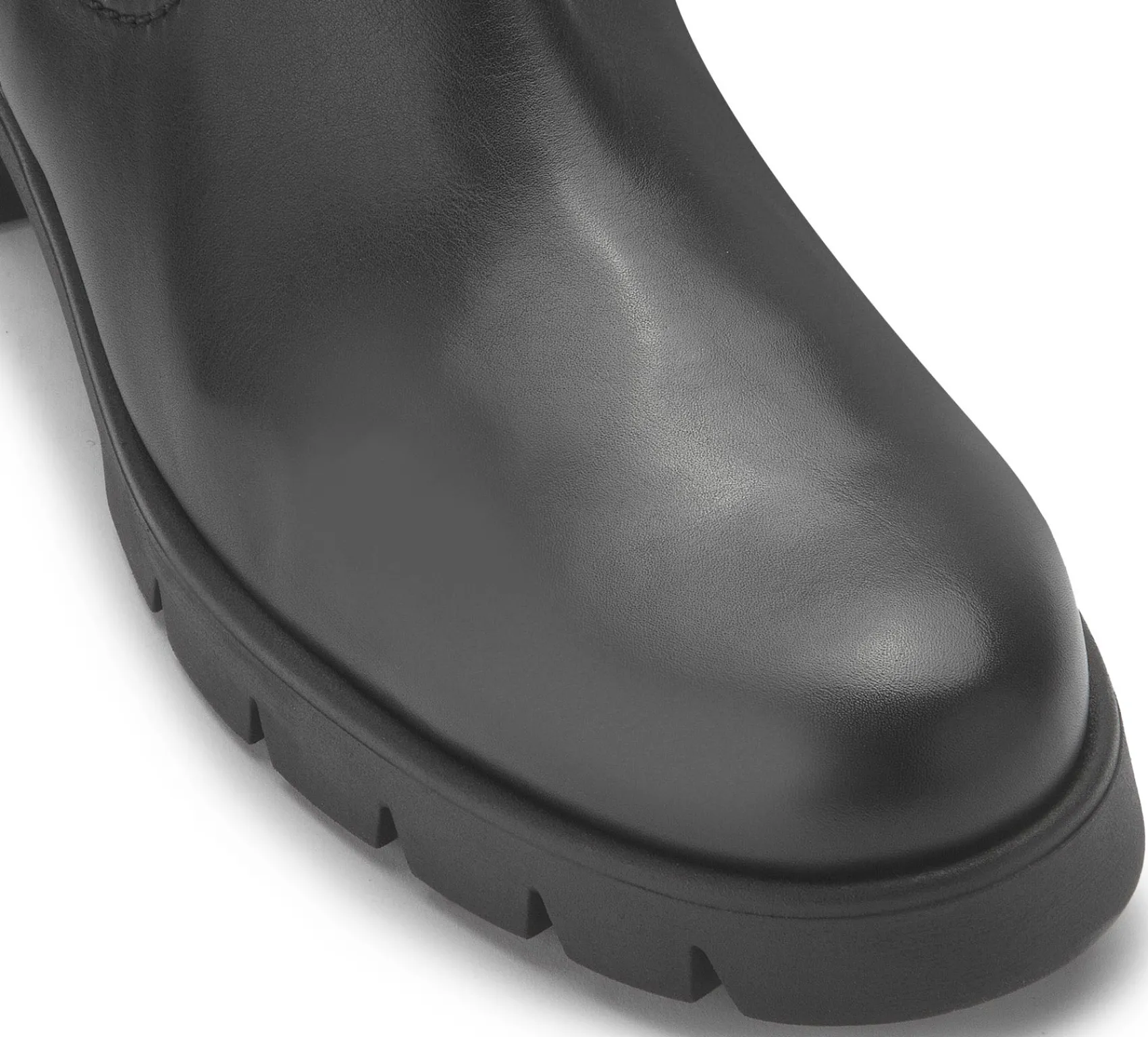 Stiefeletten|Gabor Chelsea Boot in Übergrößen Schwarz