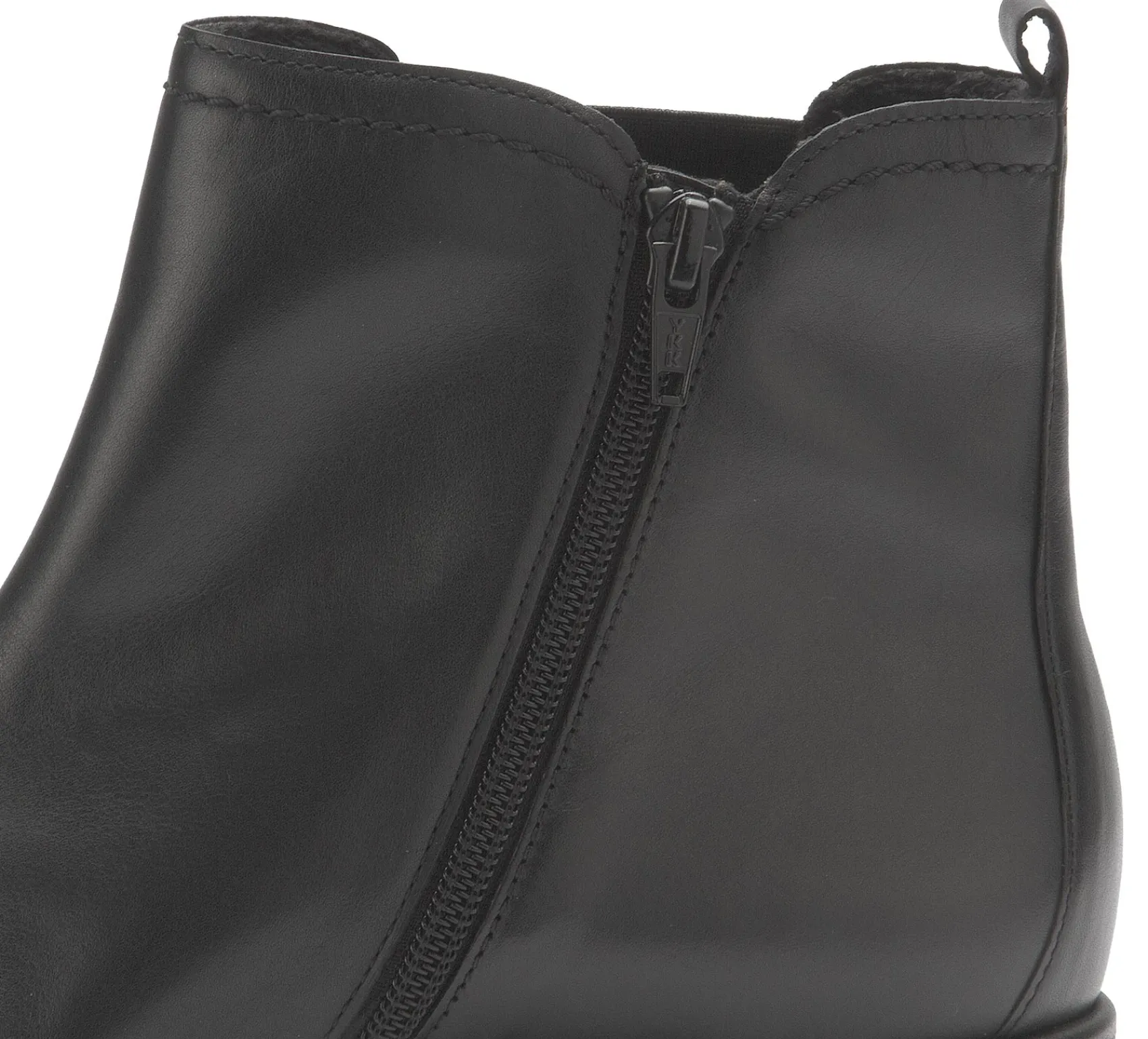 Stiefeletten|Gabor Chelsea Boot in Übergrößen Schwarz