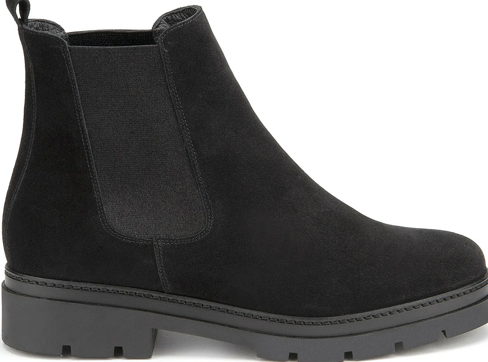 Stiefeletten|Horsch Schuhe Chelsea Boot in Übergrößen Schwarz