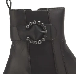 Stiefeletten|Remonte Chelsea Boot in Übergrößen Schwarz