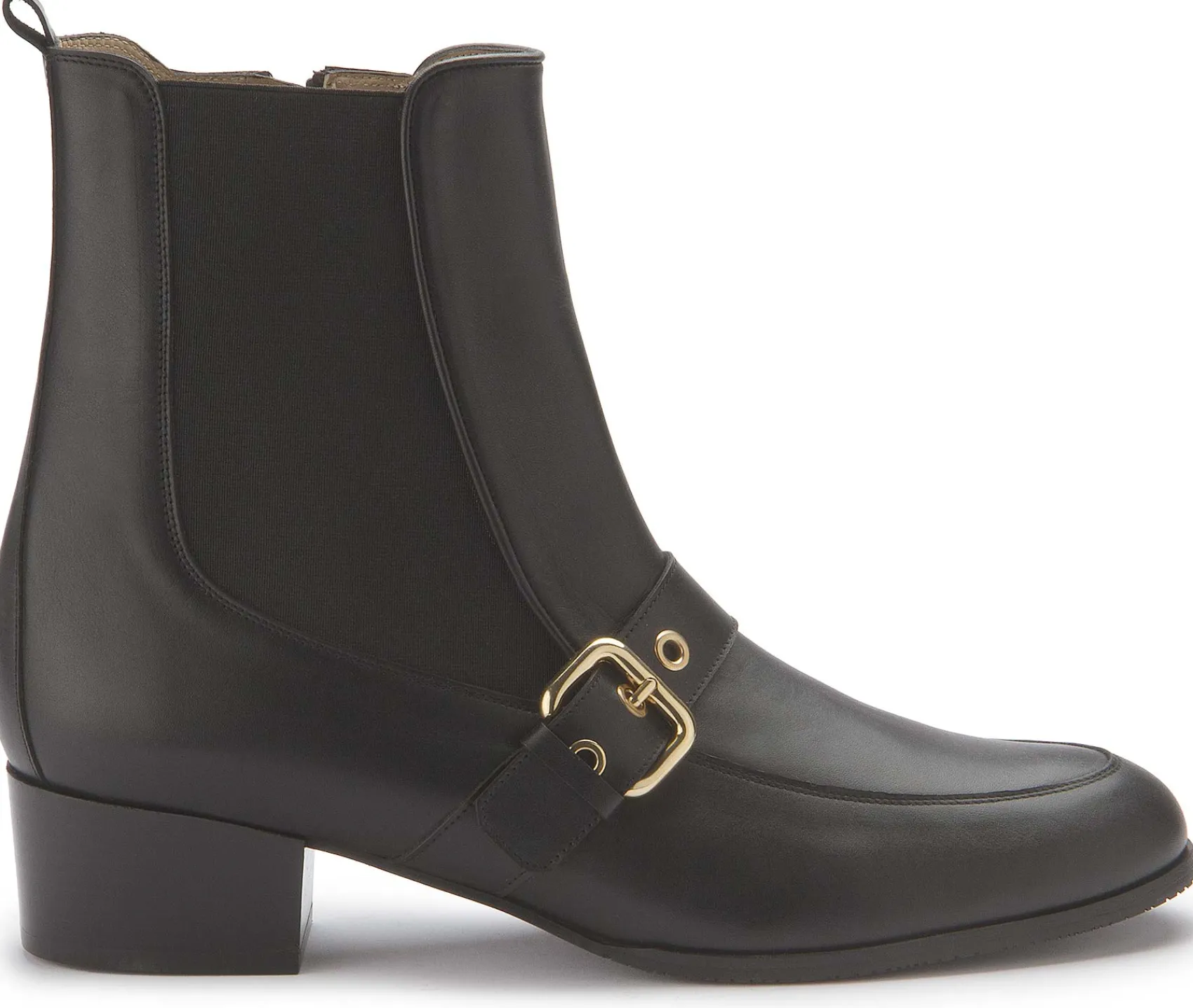 Stiefeletten|Horsch Schuhe Chelsea Boot in Übergrößen Schwarz