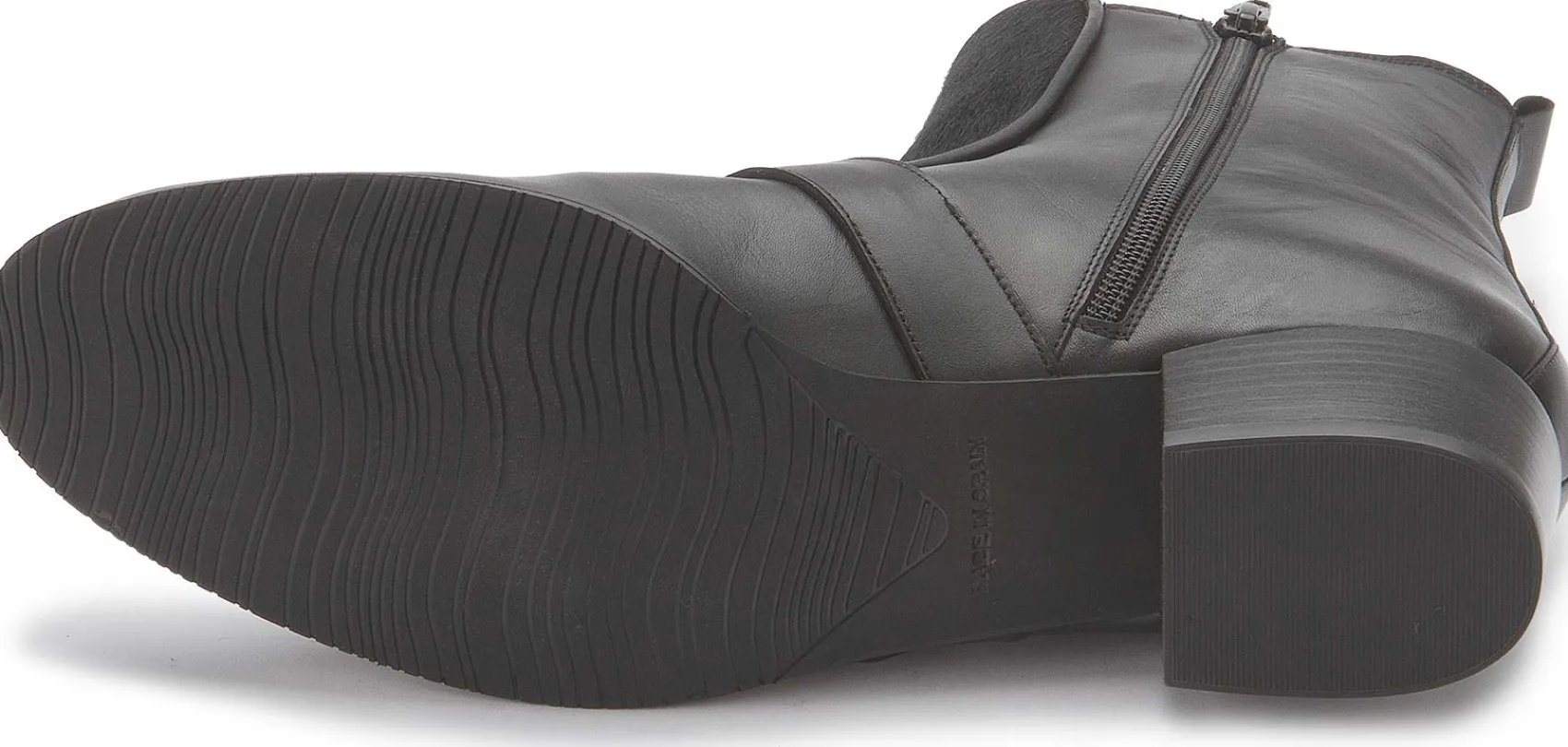 Stiefeletten|Horsch Schuhe Chelsea Boot in Übergrößen Schwarz
