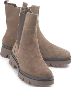 Stiefeletten|Tamaris Chelsea Boot in Übergrößen Braun