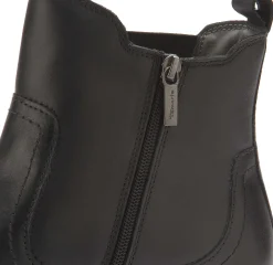 Stiefeletten|Tamaris Chelsea Boot in Übergrößen Schwarz