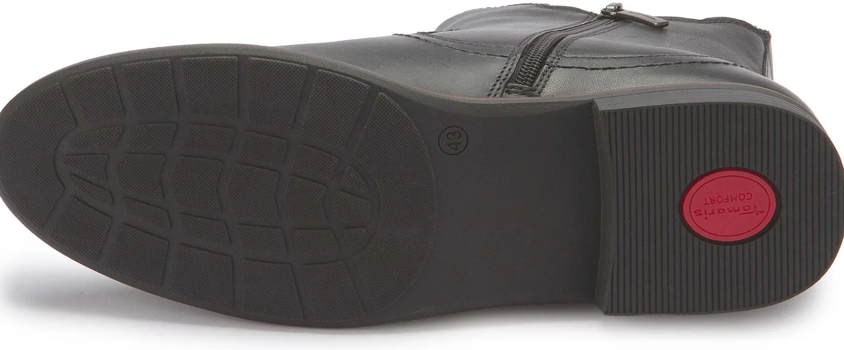 Stiefeletten|Tamaris Chelsea Boot in Übergrößen Schwarz