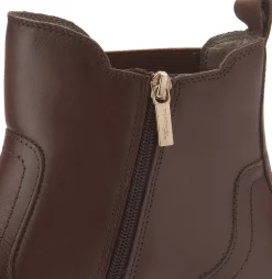 Stiefeletten|Tamaris Chelsea Boot in Übergrößen Braun