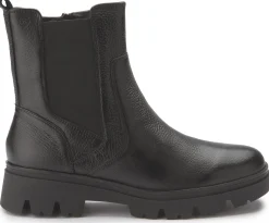 Stiefeletten|Tamaris Chelsea Boot in Übergrößen Schwarz