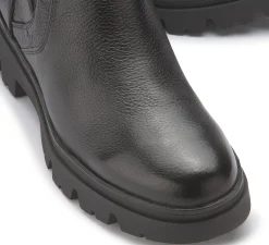 Stiefeletten|Tamaris Chelsea Boot in Übergrößen Schwarz