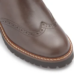 Stiefeletten|Horsch Schuhe Chelsea Boot in Übergrößen Braun