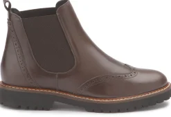 Stiefeletten|Horsch Schuhe Chelsea Boot in Übergrößen Braun