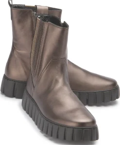 Stiefeletten|Gabor Chelsea Boot in Übergrößen Bronze