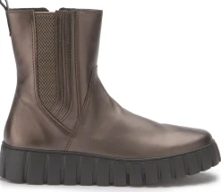 Stiefeletten|Gabor Chelsea Boot in Übergrößen Bronze