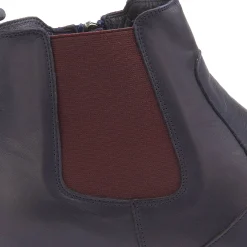 Stiefeletten|Horsch Schuhe Chelsea Boot in Übergrößen Blau