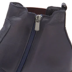 Stiefeletten|Horsch Schuhe Chelsea Boot in Übergrößen Blau