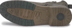 Stiefeletten|Mustang Herren Chelsea Boot in Übergrößen Grau