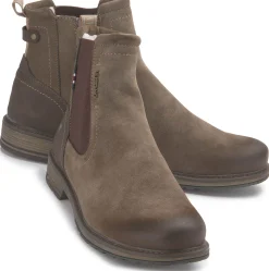 Stiefeletten|Mustang Herren Chelsea Boot in Übergrößen Braun