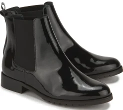 Stiefeletten|Horsch Schuhe Chelsea Boot in Untergrößen Schwarz