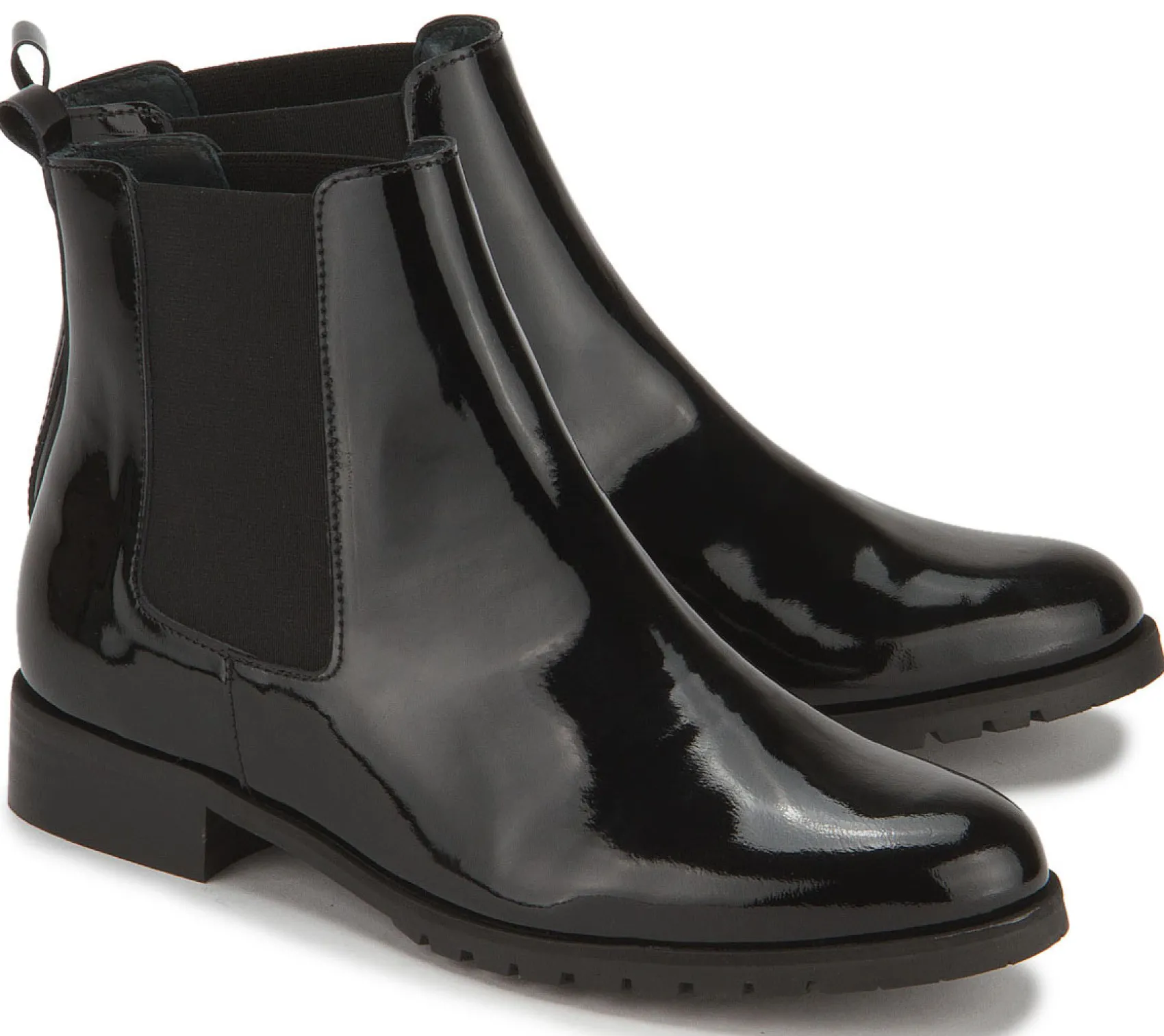 Stiefeletten|Horsch Schuhe Chelsea Boot in Untergrößen Schwarz