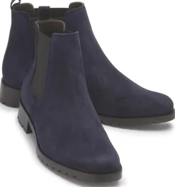 Stiefeletten|Horsch Schuhe Chelsea Boot in Untergrößen Blau