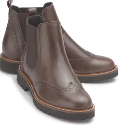 Stiefeletten|Horsch Schuhe Chelsea Boot in Untergrößen Braun