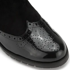 Stiefeletten|Horsch Schuhe Chelsea Boot in Untergrößen Schwarz