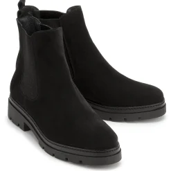 Stiefeletten|Horsch Schuhe Chelsea Boot in Untergrößen Schwarz