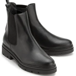 Stiefeletten|Horsch Schuhe Chelsea Boot in Untergrößen Schwarz