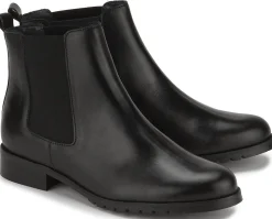 Stiefeletten|Horsch Schuhe Chelsea Boot in Untergrößen Schwarz