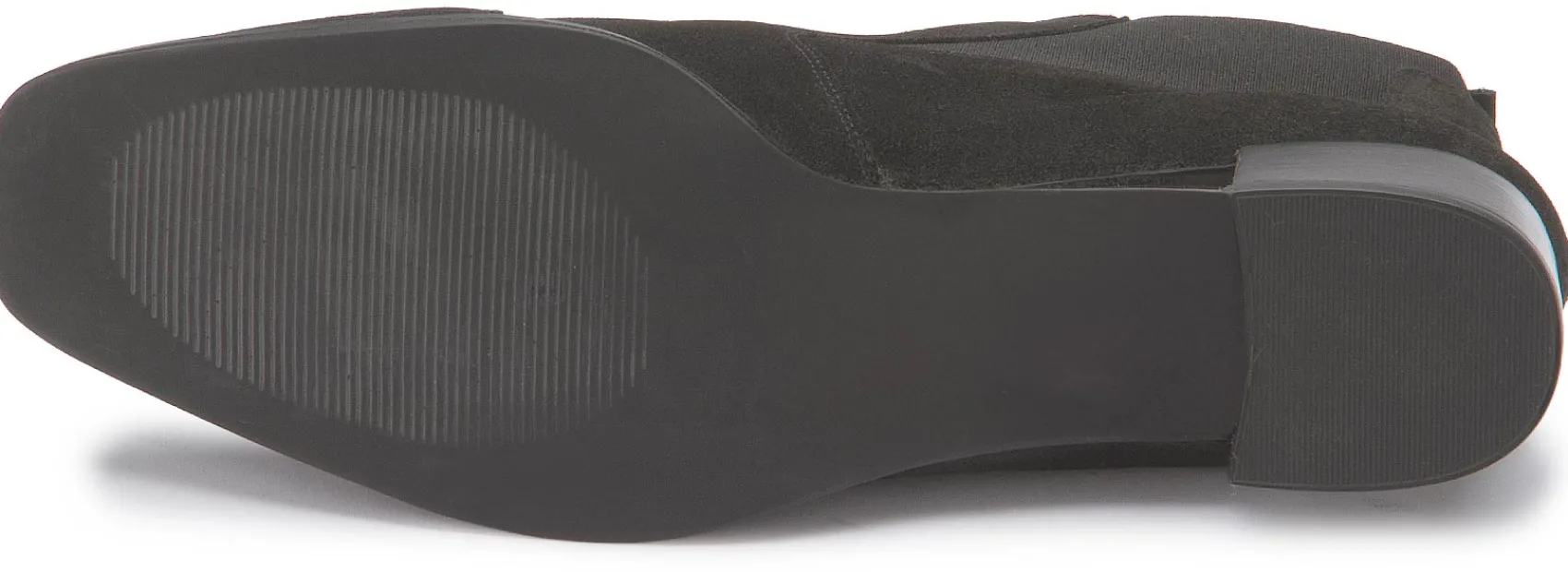 Stiefeletten|Horsch Schuhe Chelseaboot in Übergrößen Schwarz