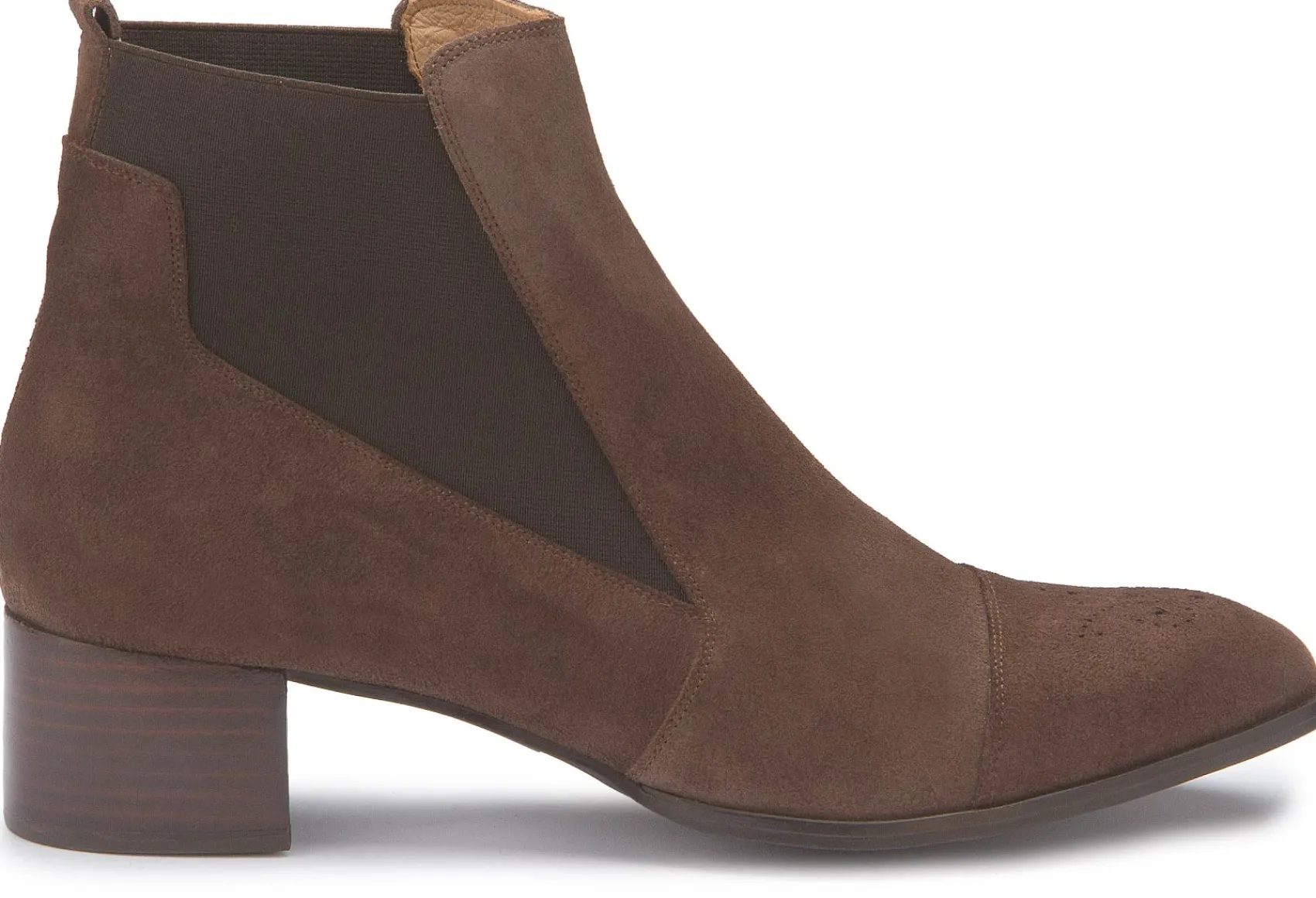 Stiefeletten|Horsch Schuhe Chelseaboot in Übergrößen Braun