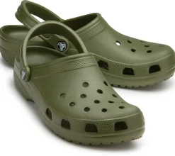 Sandalen|Hausschuhe|Crocs_Damen Crocs in Übergrößen Grün