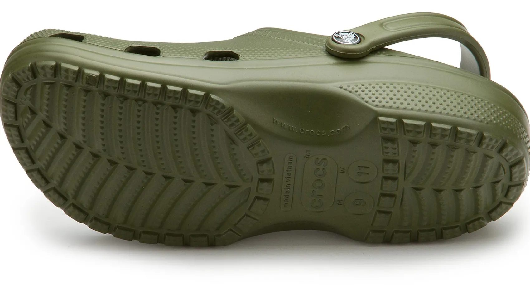 Sandalen|Hausschuhe|Crocs_Damen Crocs in Übergrößen Grün