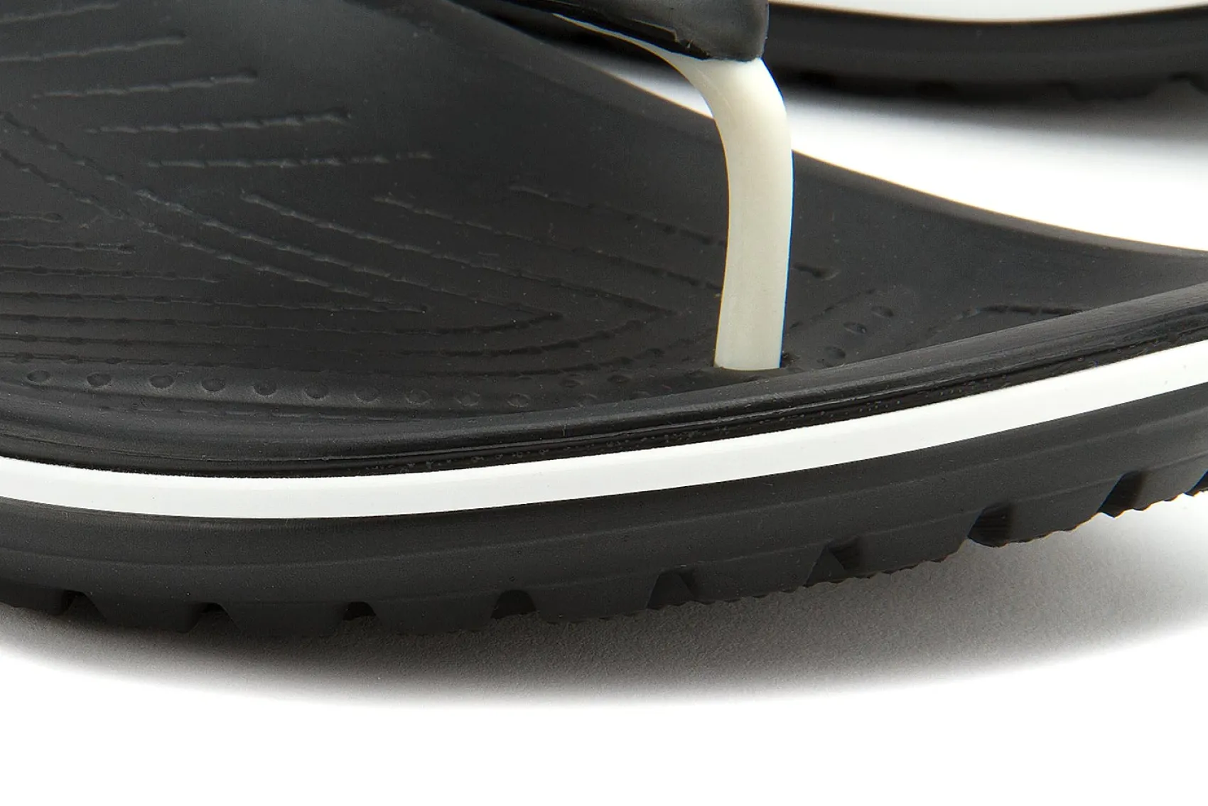 Zehentrenner|Sandalen|Crocs_Damen Crocs in Übergrößen Schwarz