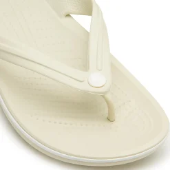 Zehentrenner|Sandalen|Crocs_Damen Crocs in Übergrößen Beige