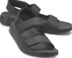Sandalen|Ecco Sandale in Übergrößen Schwarz