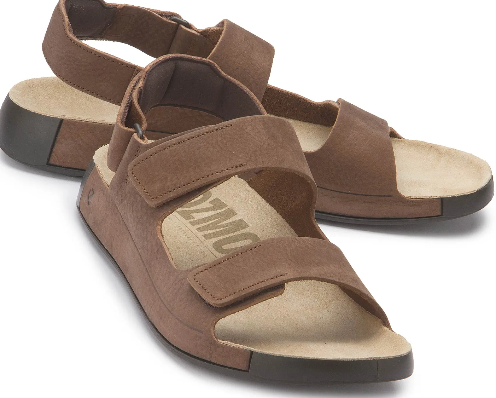Sandalen|Ecco Sandale in Übergrößen Braun