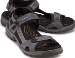 Sandalen|Outdoor|Ecco Sandale in Übergrößen Grau