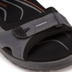 Sandalen|Outdoor|Ecco Sandale in Übergrößen Grau