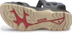Sandalen|Outdoor|Ecco Sandale in Übergrößen Blau