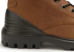 Stiefeletten|Ecco-Damen Ecco Schnürboot in Untergrößen Braun
